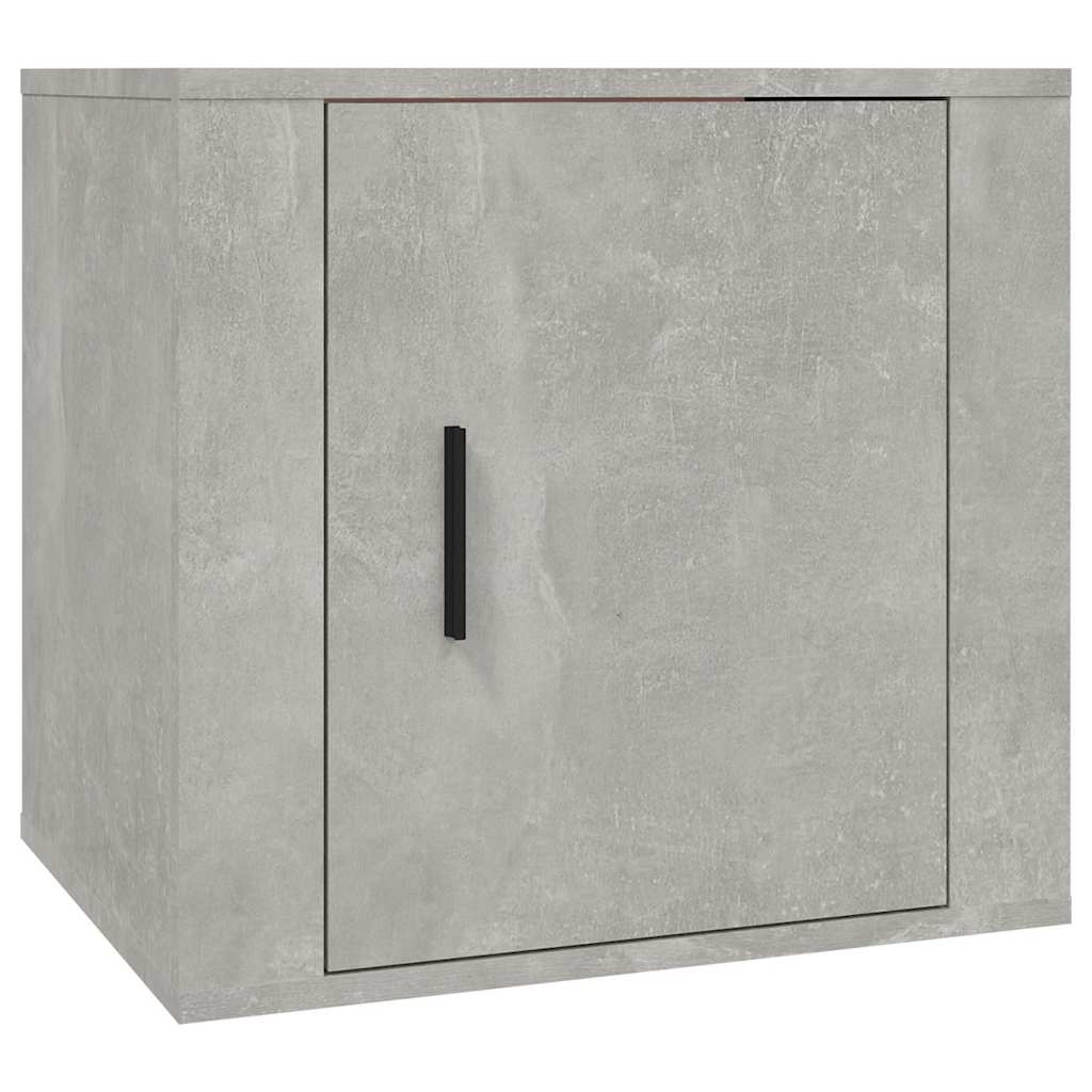 Vidaxl nachtkastje 50x39x47 cm betongrijs