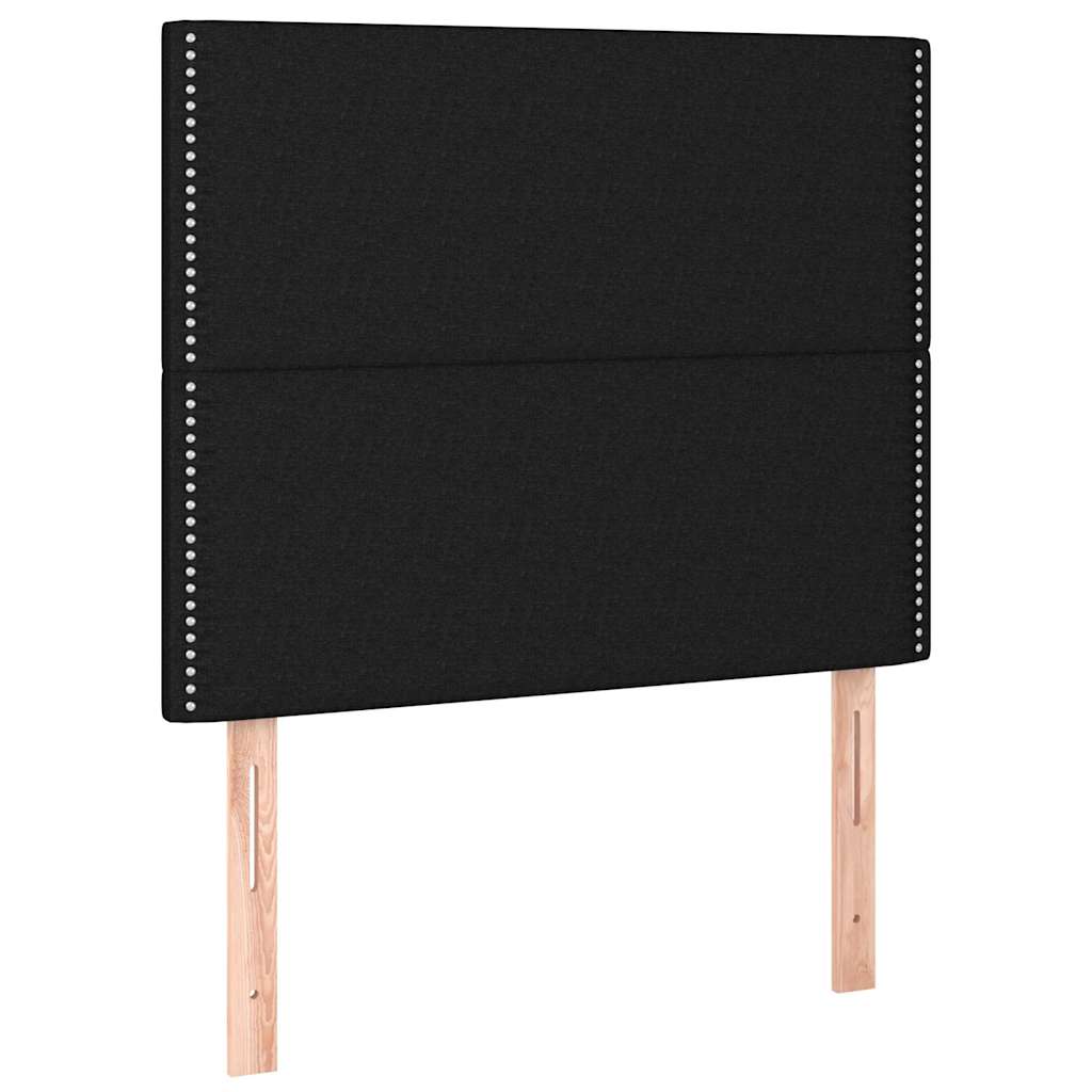 Vidaxl hoofdbord zwart 90x5x118 128 cm stof