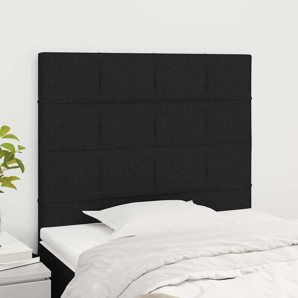 Vidaxl hoofdbord zwart 90x5x118 128 cm stof