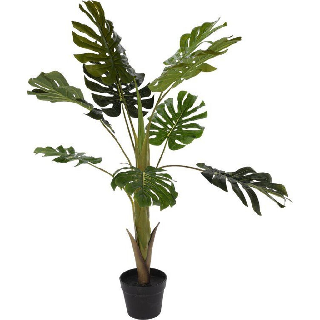 Overige merken kunstplant monstera 110 cm groen