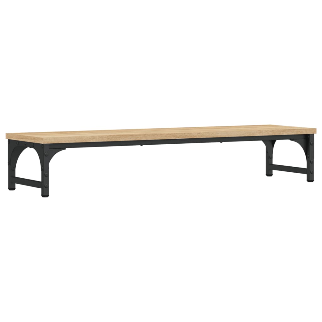 Vidaxl monitorstandaard 85x23x15,5 cm bewerkt hout sonoma eikenkleurig