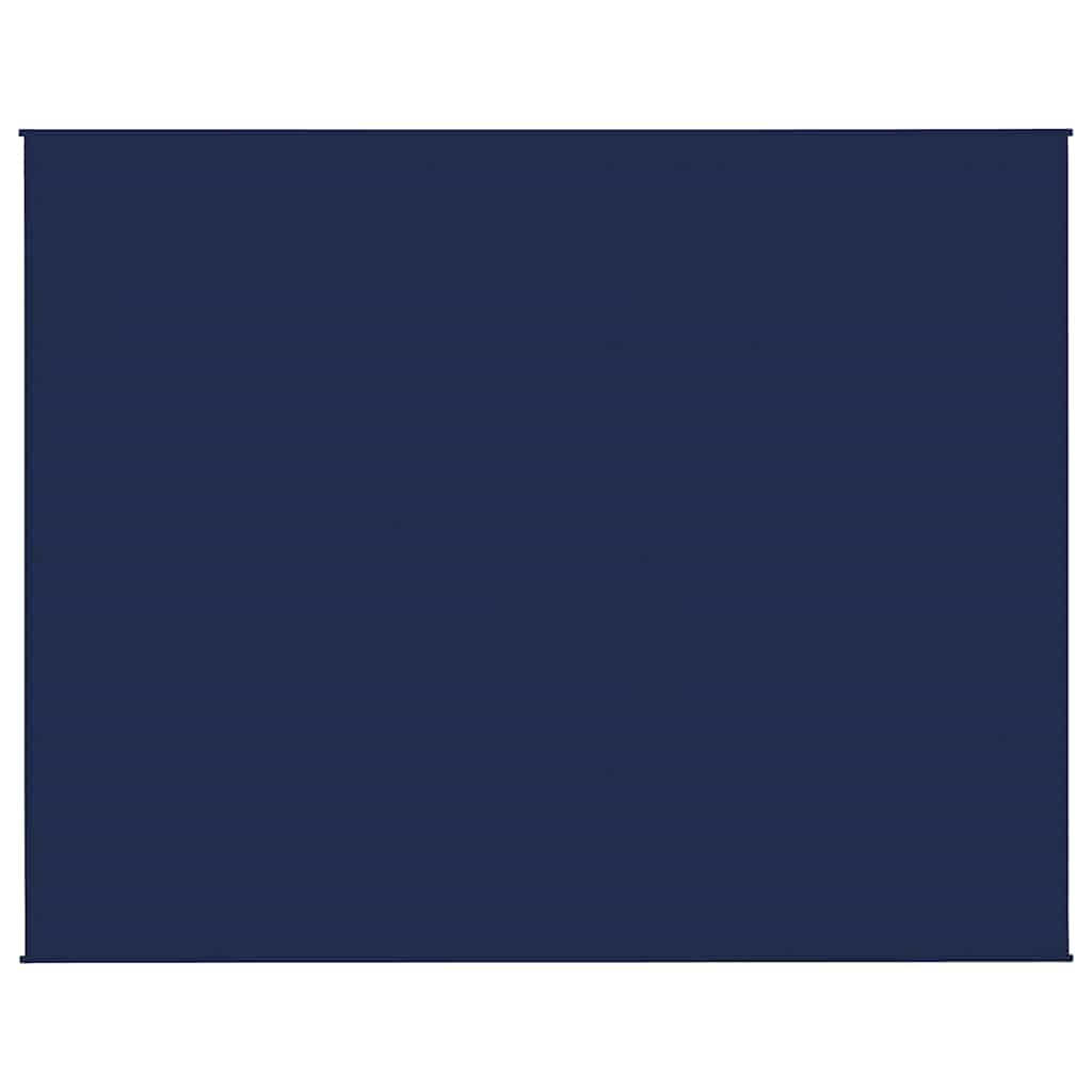 Vidaxl verzwaringsdeken 235x290 cm 11 kg stof blauw