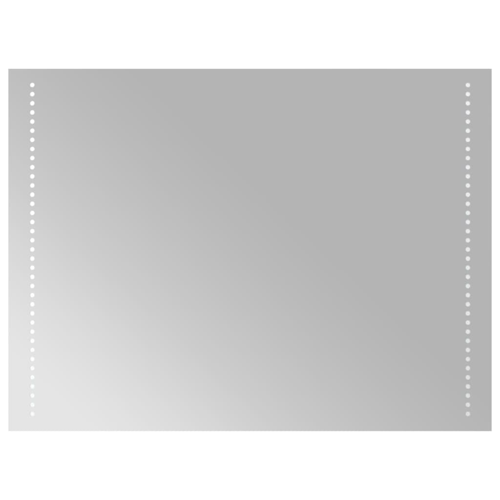 Vidaxl badkamerspiegel led 60x80 cm