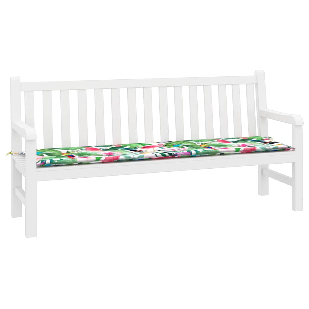 Vidaxl bankkussen bloemen multikleur 150 x 50 x 3 cm oxford stof