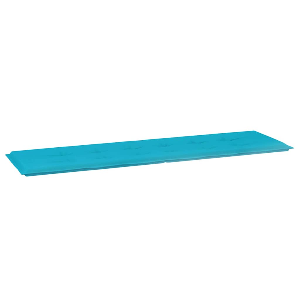 Vidaxl bankkussen effen turquoise 150 x 50 x 3 cm oxford stof