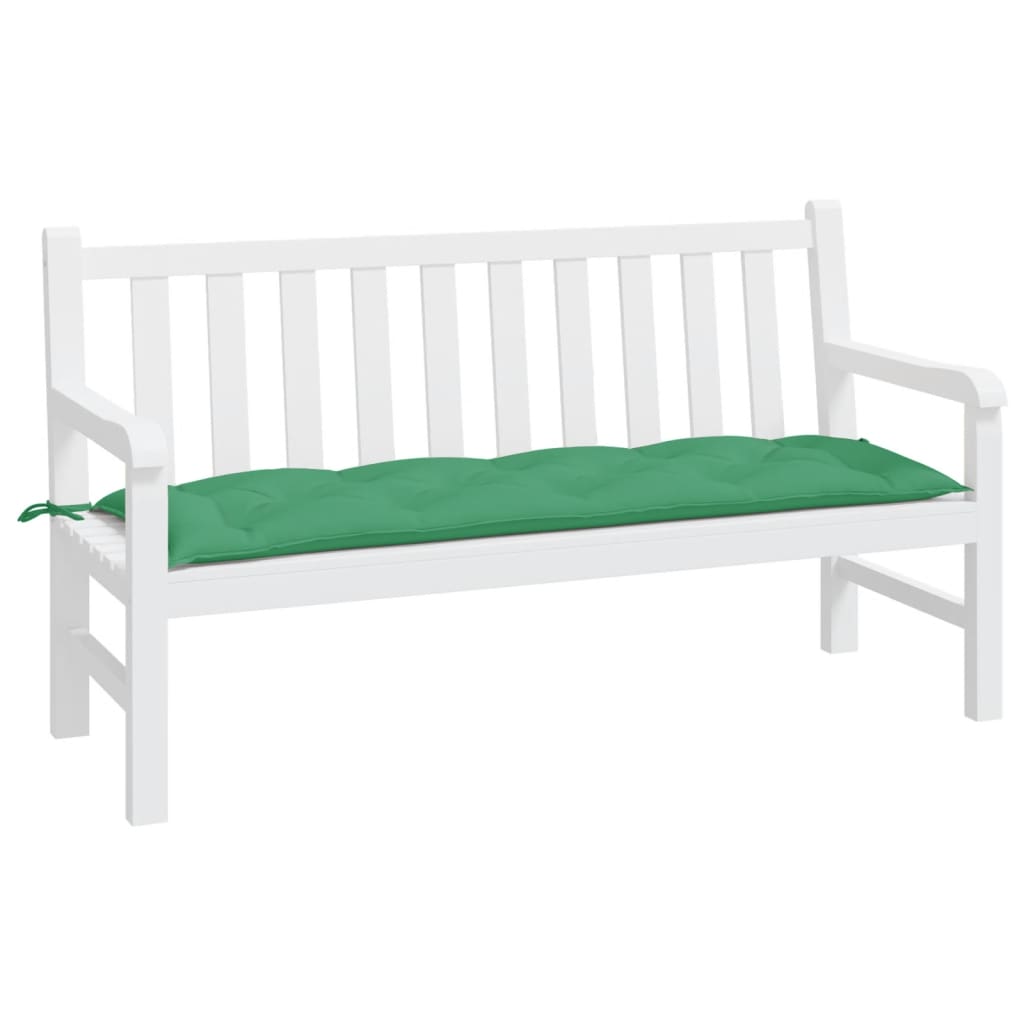 Vidaxl tuinbankkussen 150x50x7 cm oxford stof groen