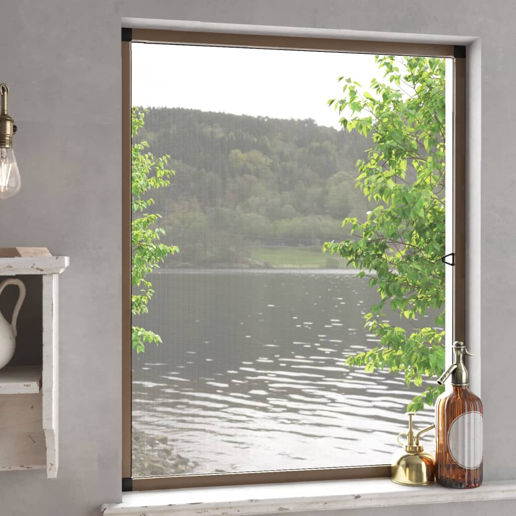Vidaxl raamhor 80x100 cm bruin