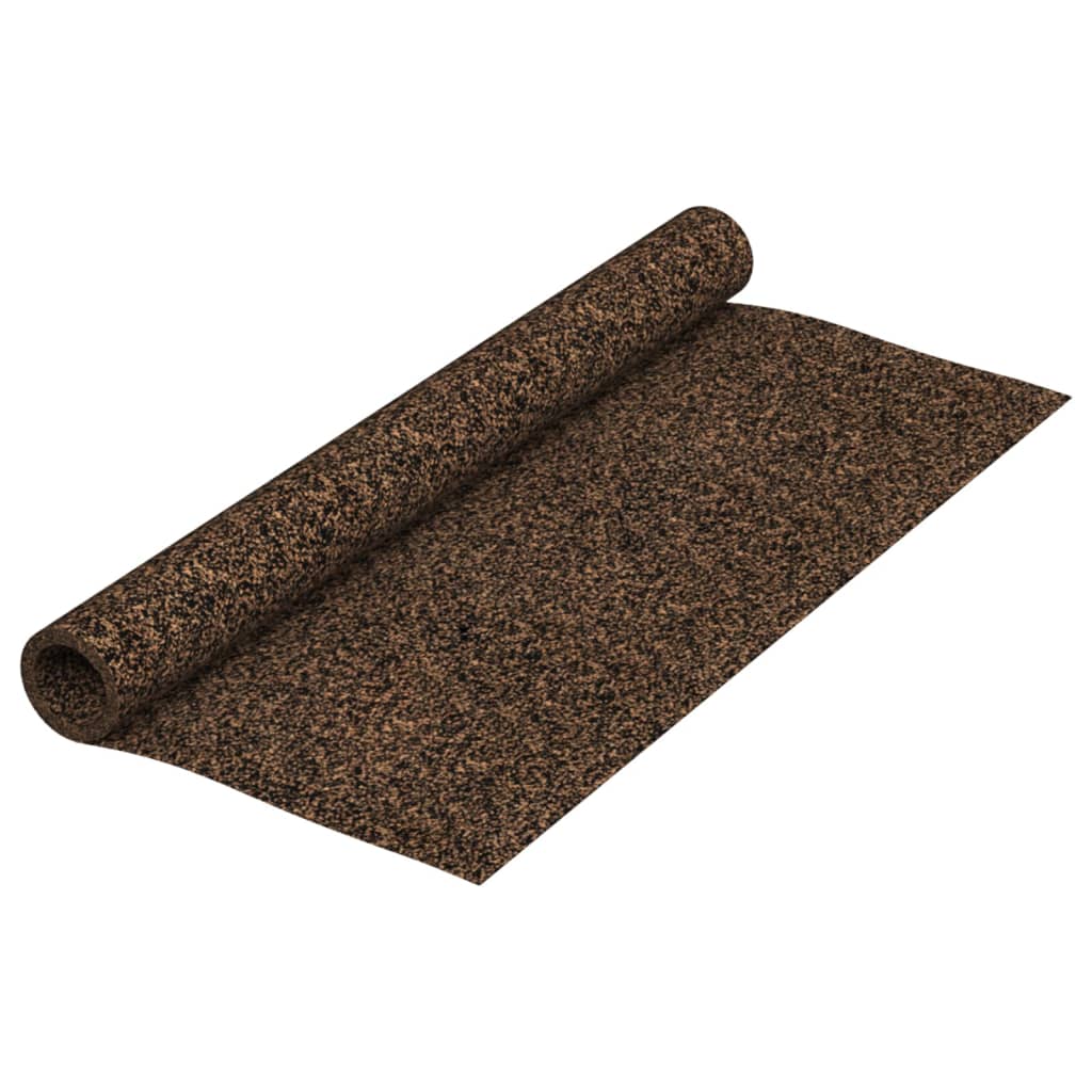 Vidaxl kurk op rol 100x200 cm 2 mm rubber