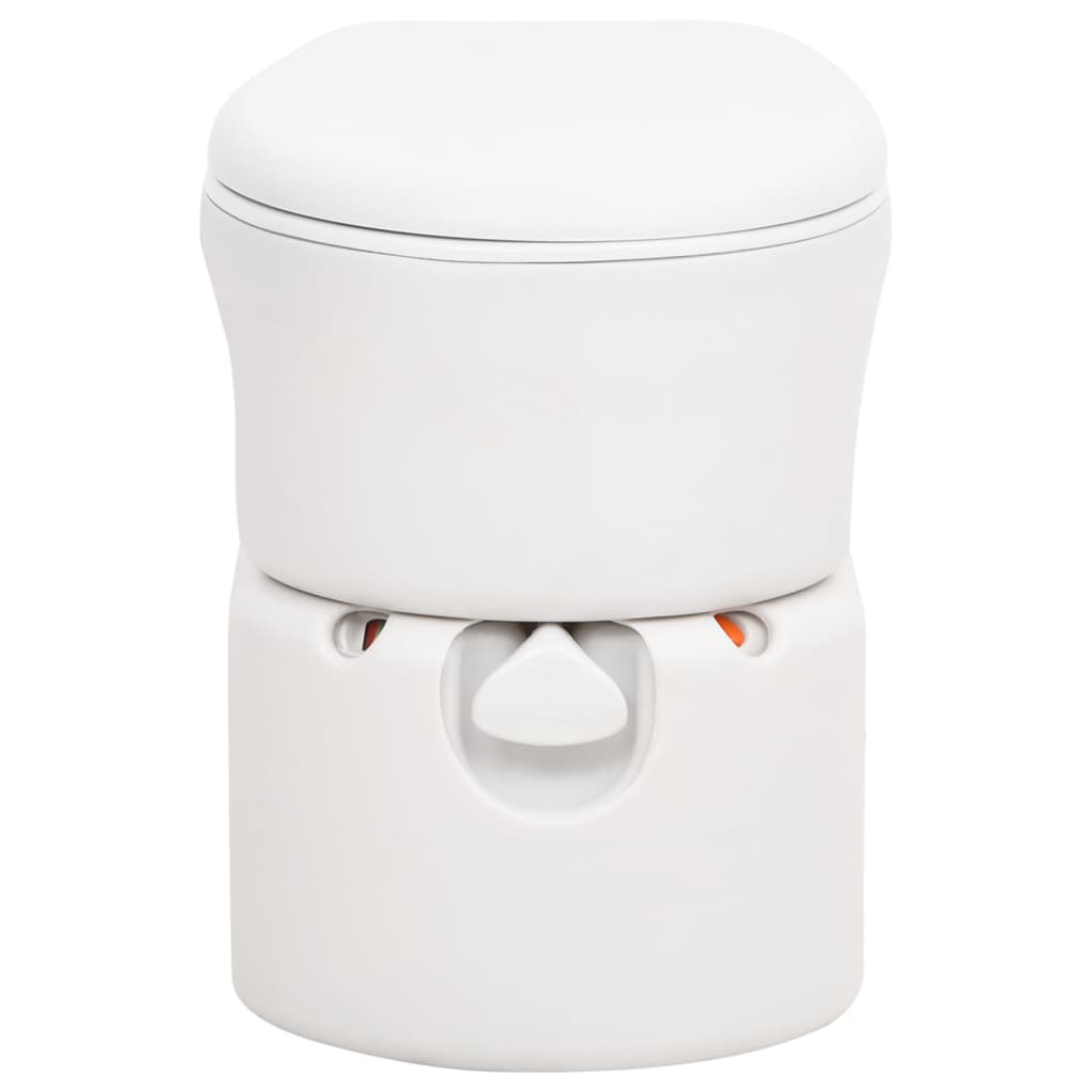 Vidaxl campingtoilet geïntegreerd 24+17 l hdpe email