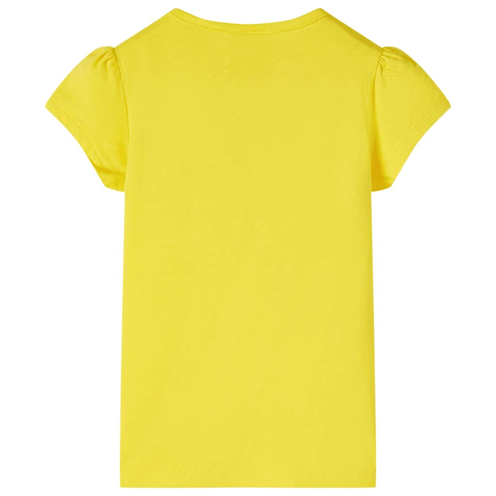 Vidaxl kindershirt 116 geel