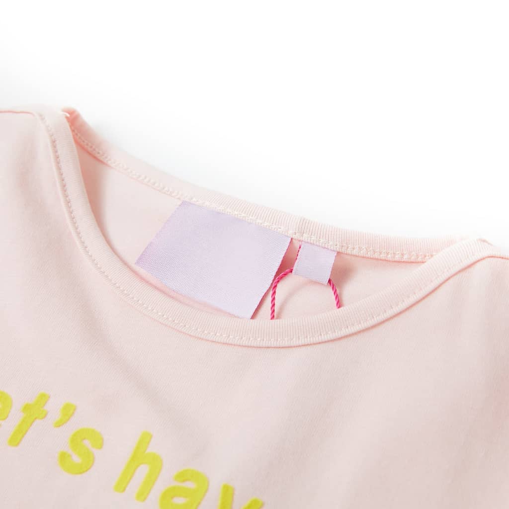 Vidaxl kindershirt 140 zachtroze