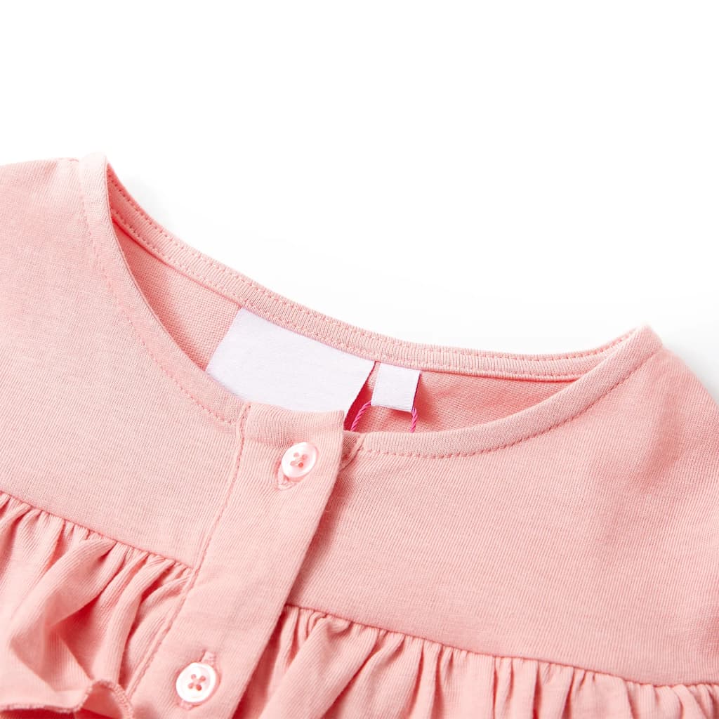 Vidaxl kindershirt 116 middelroze