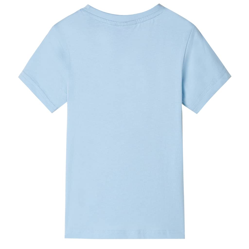 VidaXL Kindershirt 92 lichtblauw