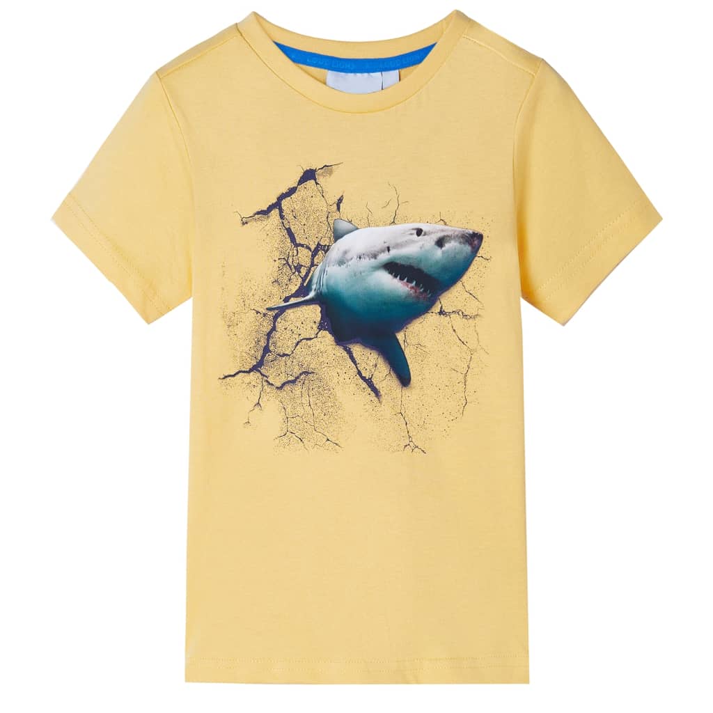 VidaXL Kindershirt 140 geel
