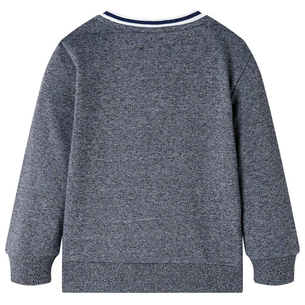 Vidaxl kindertrui 92 gemêleerd marineblauw