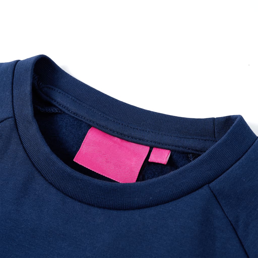 Vidaxl kindertrui 140 marineblauw