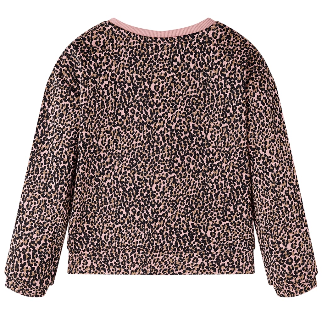 VidaXL Kindertrui 128 middelroze