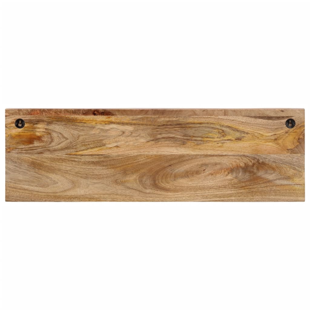 Vidaxl wandkapstok met 5 haken massief mangohout