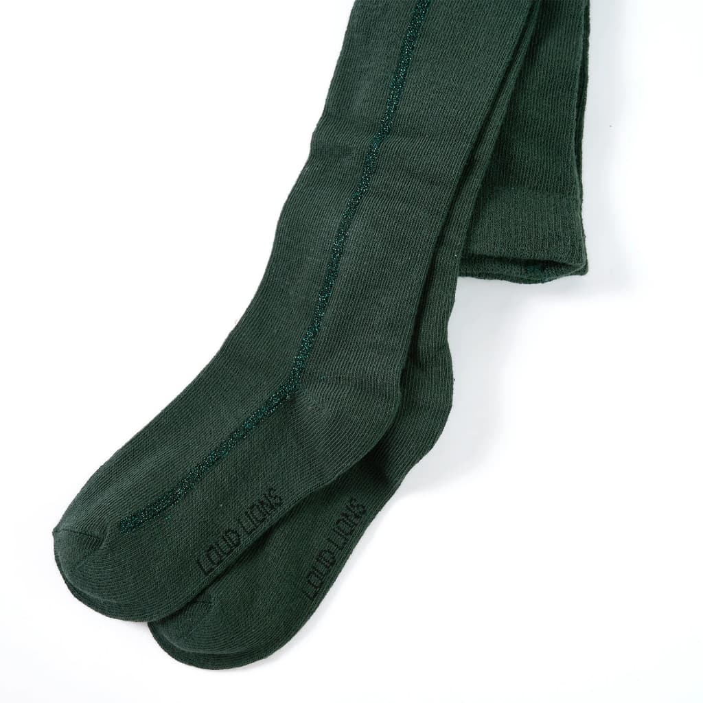 VidaXL Kindermaillot 128 donkergroen