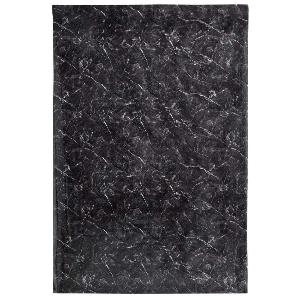 Vidaxl meubelfolies zelfklevend 90x500 cm pvc marmerzwart