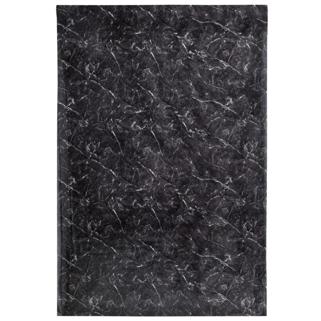 Vidaxl meubelfolies zelfklevend 90x500 cm pvc marmerzwart