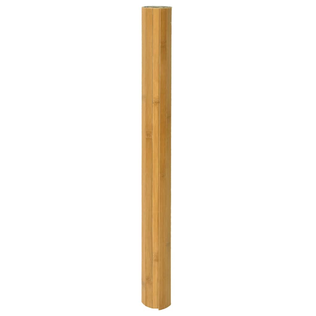 Vidaxl vloerkleed rechthoekig 70x400 cm bamboe naturel