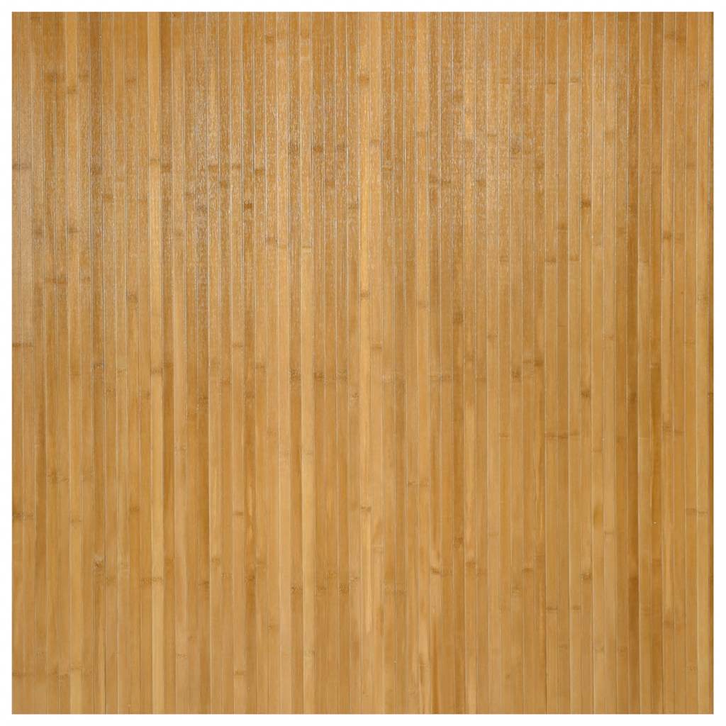 Vidaxl vloerkleed rechthoekig 100x100 cm bamboe naturel