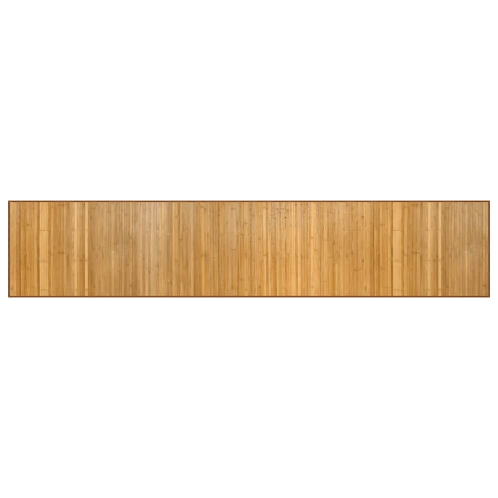 Vidaxl vloerkleed rechthoekig 60x300 cm bamboe naturel