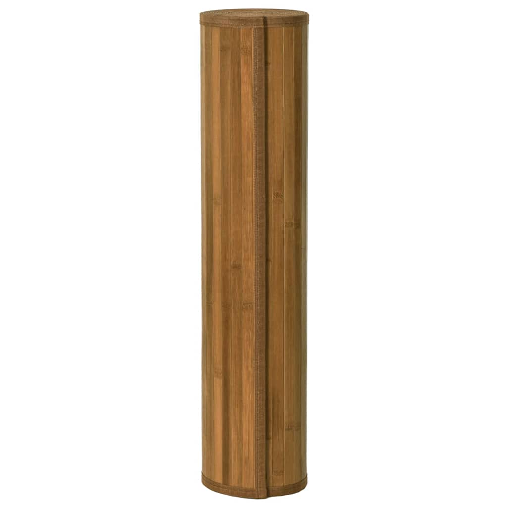 Vidaxl vloerkleed rechthoekig 60x400 cm bamboe bruin