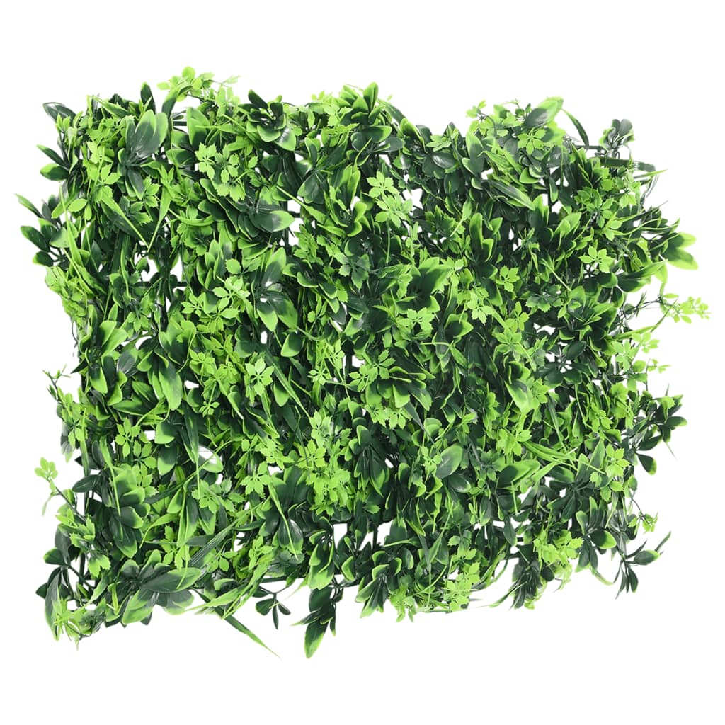 Vidaxl hek met kunstbladeren 6 st 40x60 cm groen