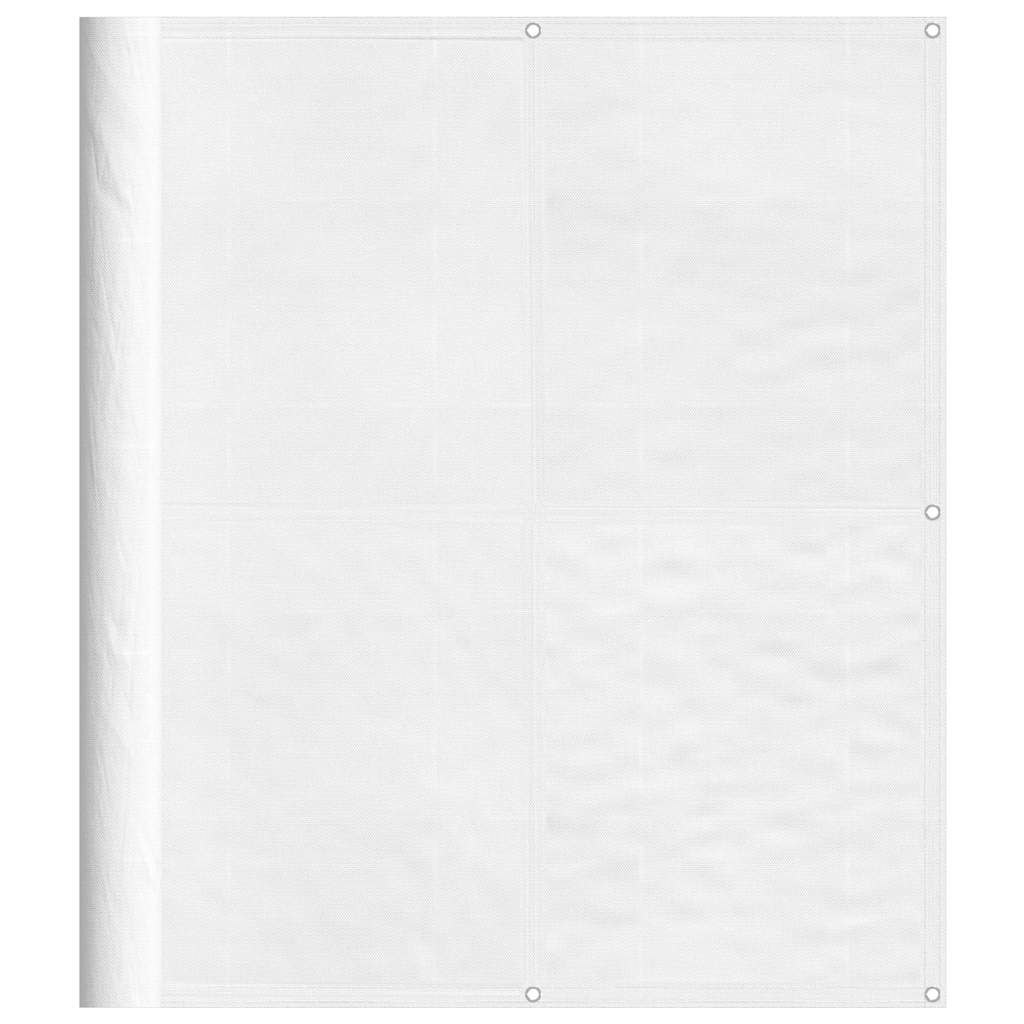 Vidaxl balkonscherm 120x700 cm 100% oxford polyester wit