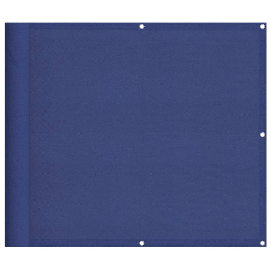 Vidaxl balkonscherm 90x1000 cm 100% oxford polyester blauw
