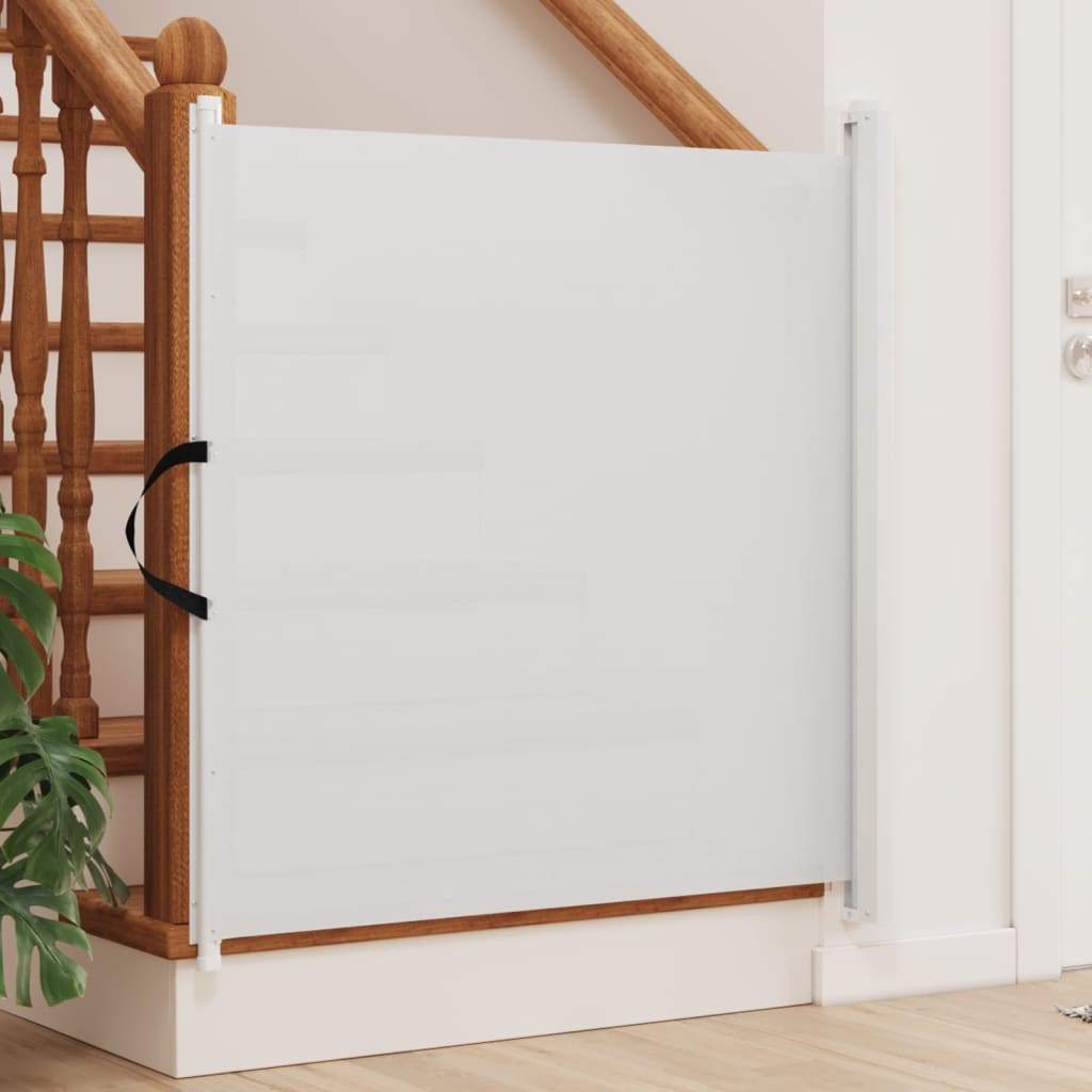 Vidaxl huisdierenhek uittrekbaar 82,5x125 cm wit