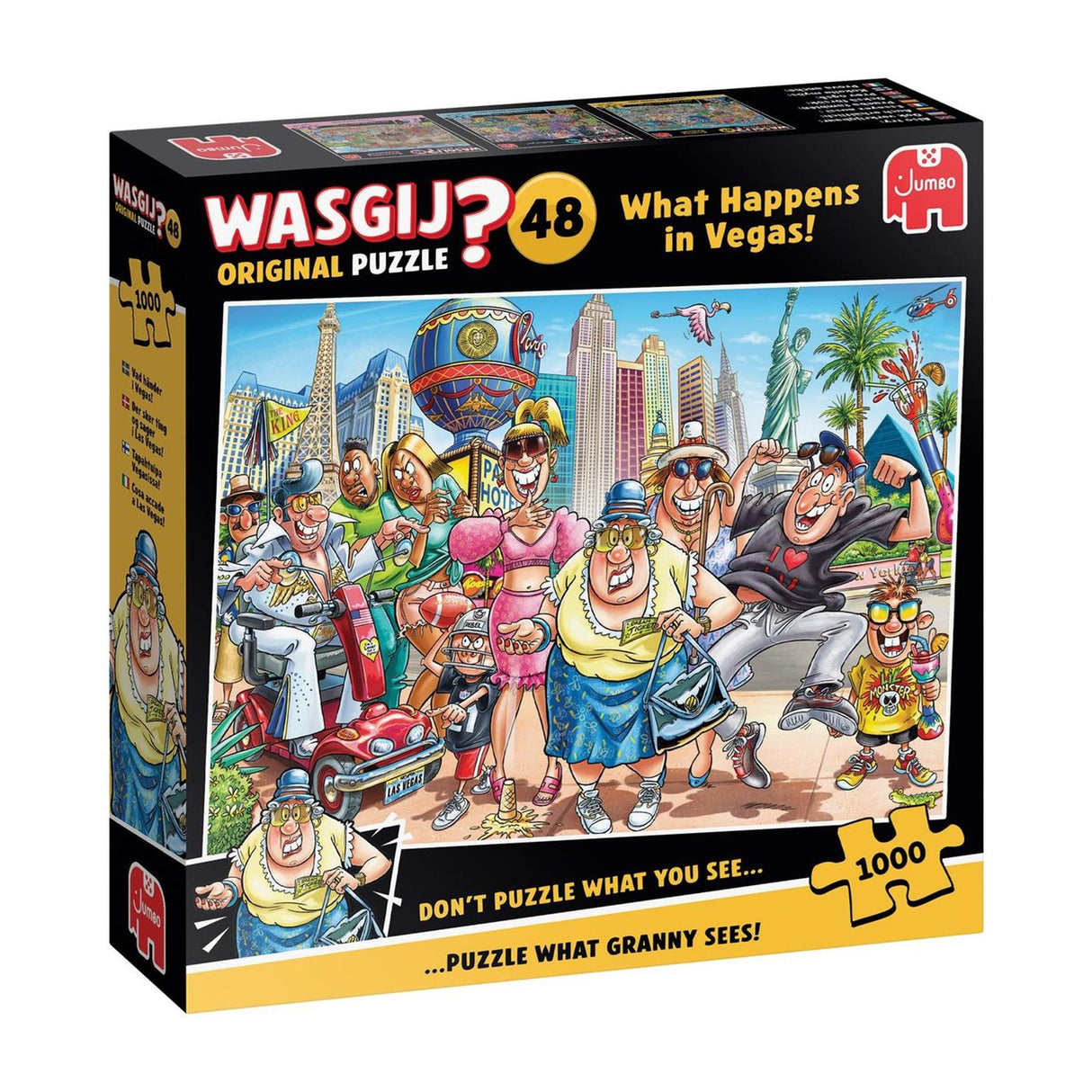 Jumbo wasgij original 48 - what happens in vegas! - 1000st.