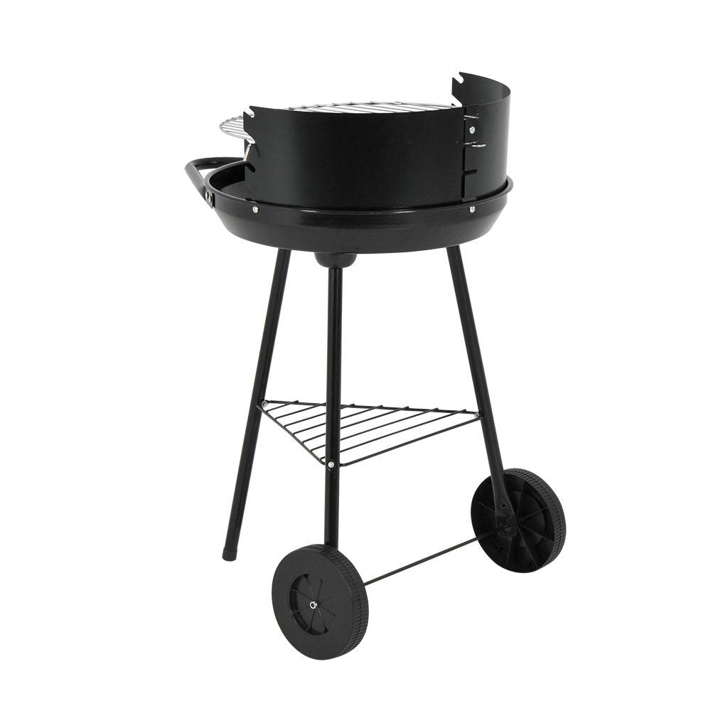 Bbq barbecue 43x70 cm zwart