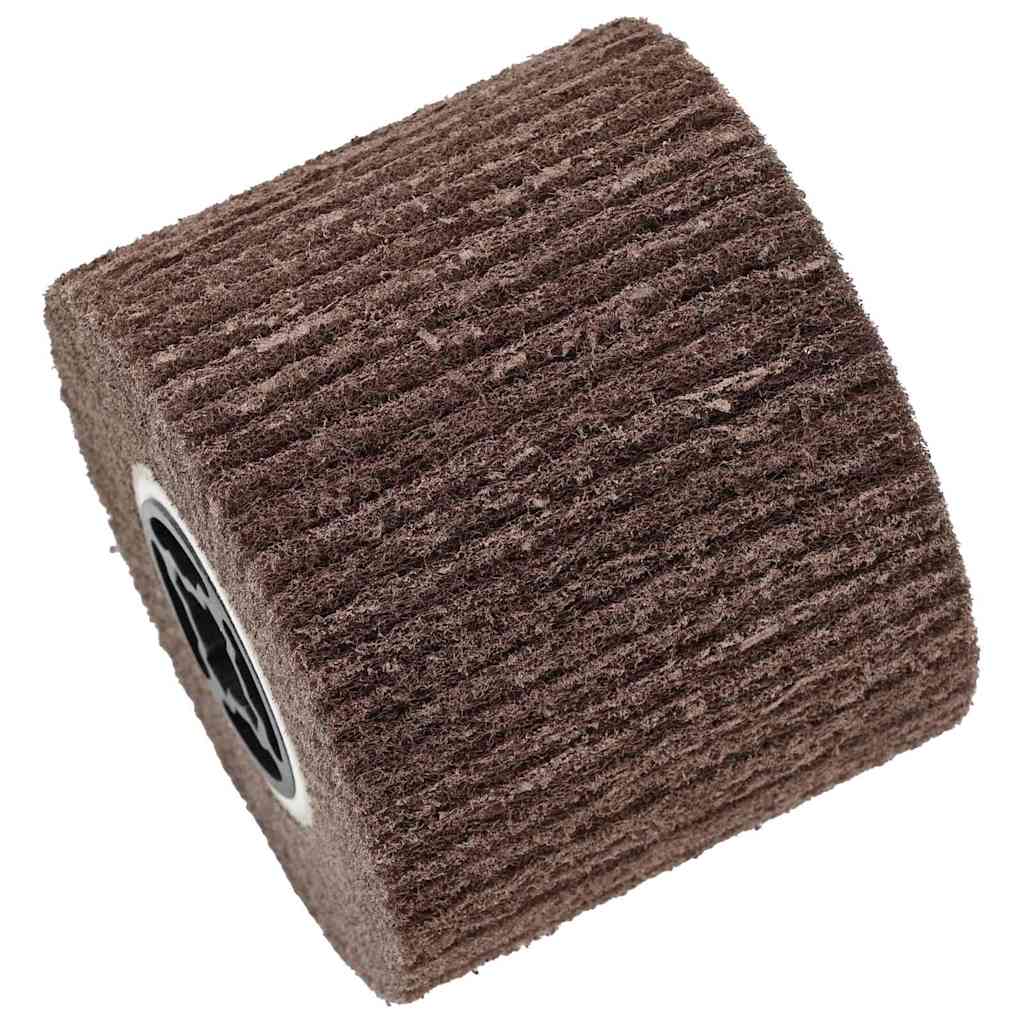 Vidaxl schuurrollen 3 pcs bruin 12 x 12 x 10 cm synthetische vezel
