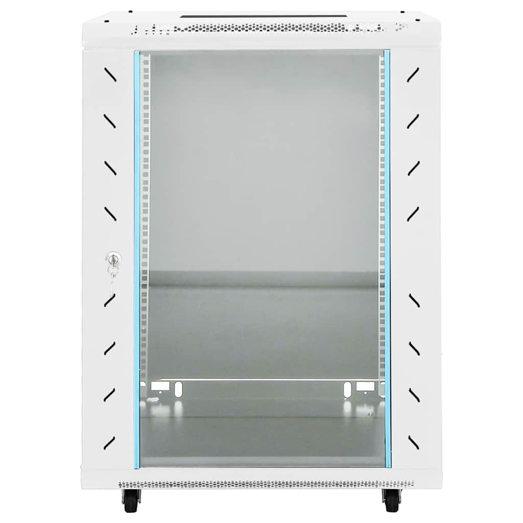 Vidaxl netwerkkast 15u 19 ip20 60x45x86 cm grijs