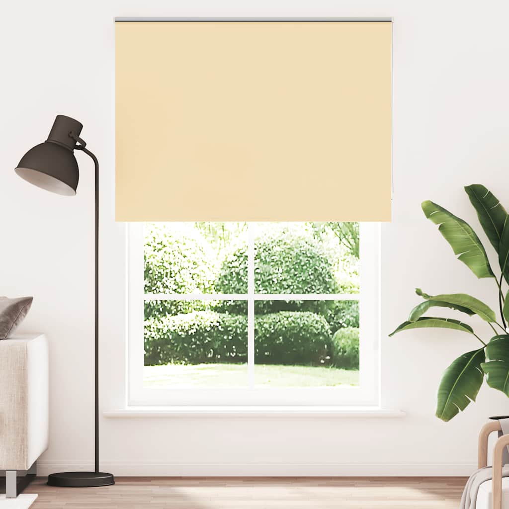 Vidaxl rolgordijn verduisterend 160x210 cm stofbreedte 156,6 cm beige