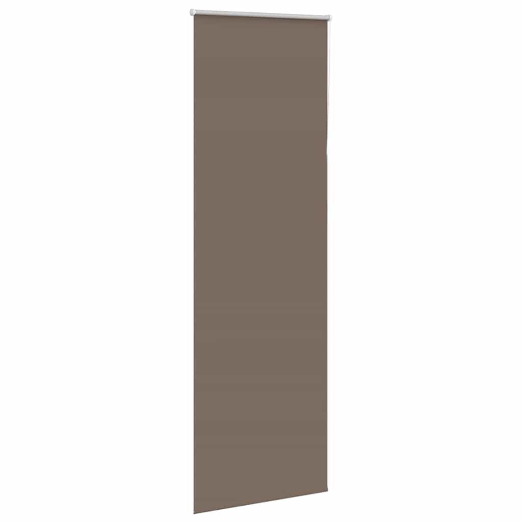 Vidaxl rolgordijn verduisterend koffie 85x210 cm stofbreedte 80,7 cm
