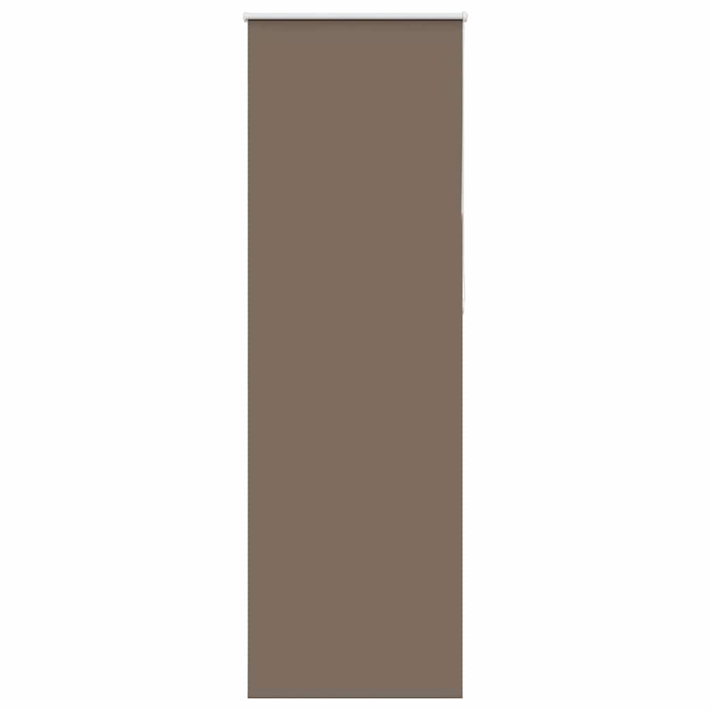 Vidaxl rolgordijn verduisterend koffie 65x230 cm stofbreedte 60,7 cm