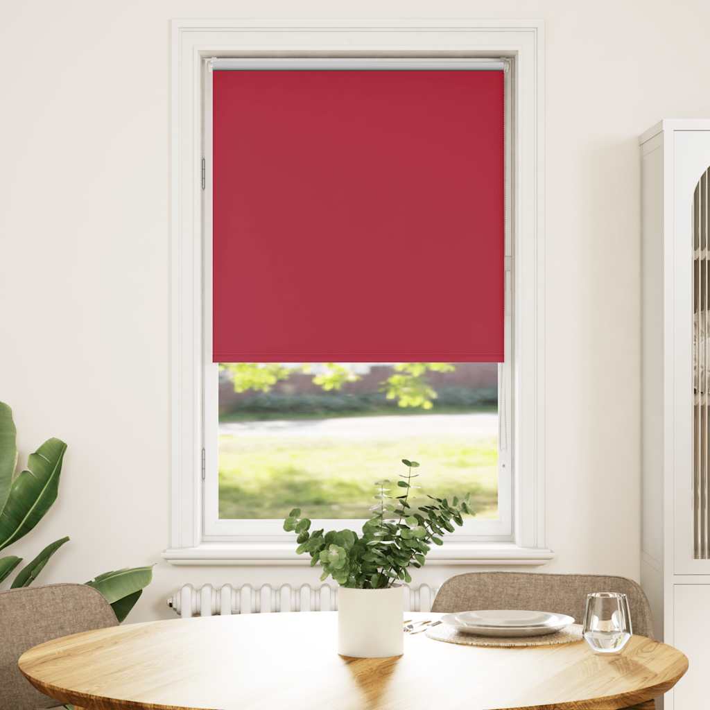 Vidaxl rolgordijn verduisterend 85x130 cm stofbreedte 80,7cm polyester