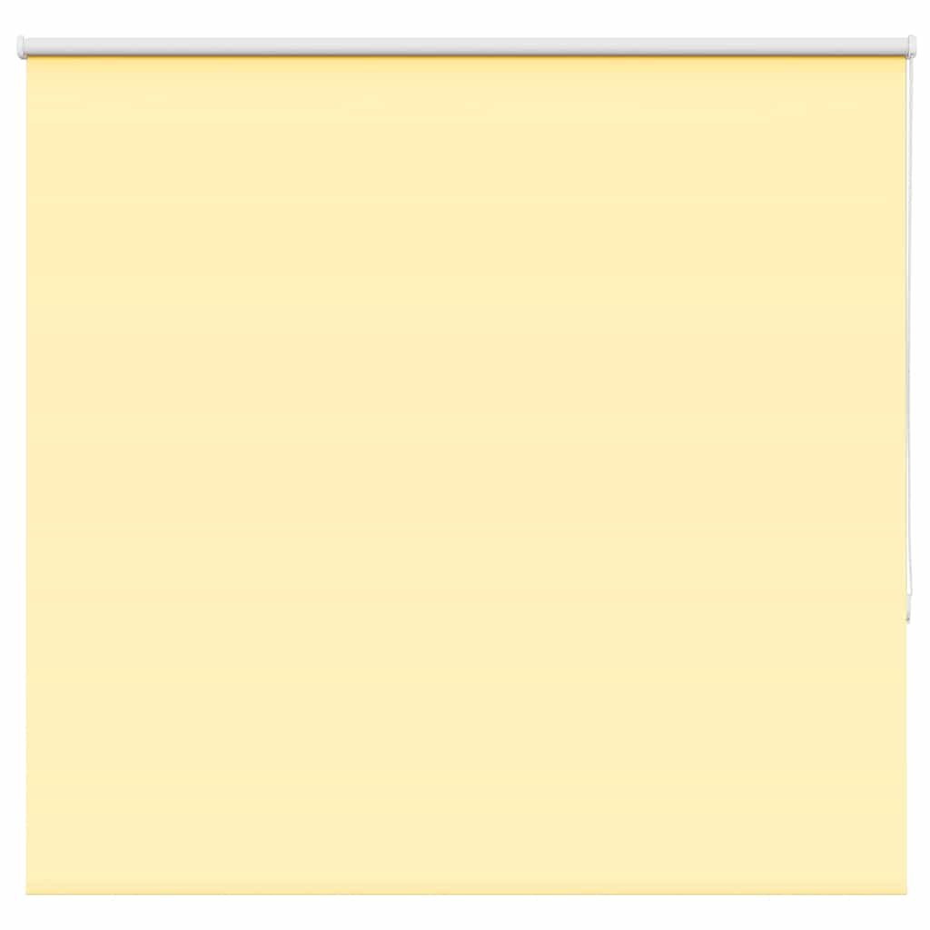 Vidaxl rolgordijn verduisterend 150x150 cm stofbreedte 146,6 cm geel