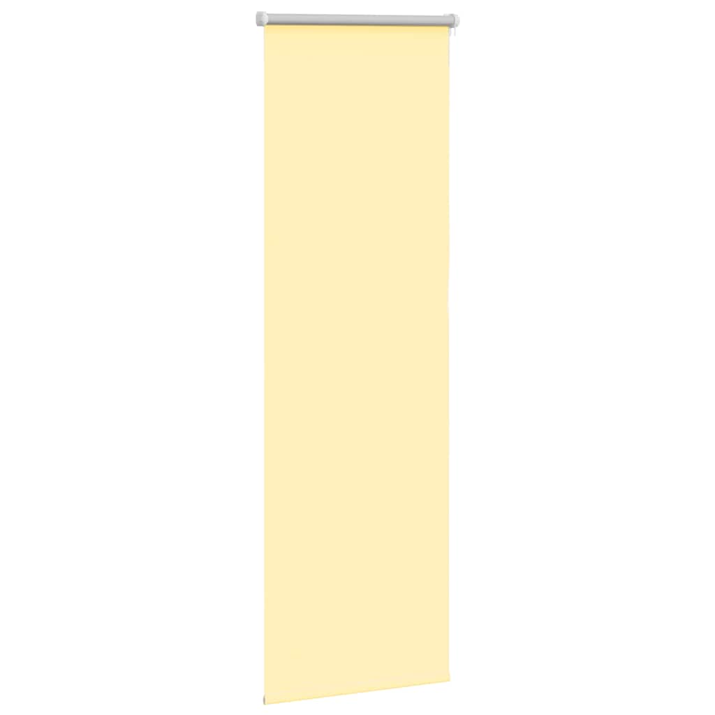 Vidaxl rolgordijn 40x175 cm stof verduisterend geel stofbreedte 35,7cm