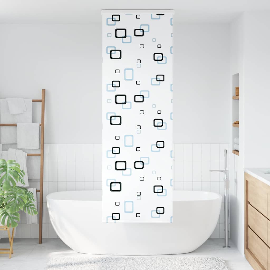 Vidaxl doucherolgordijn met cassette 60x240 cm stofbreedte 56 cm