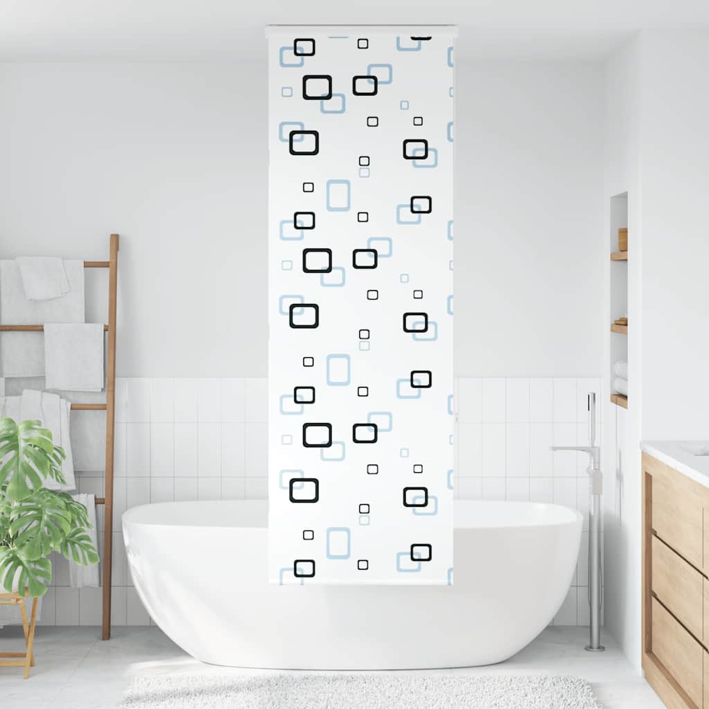 Vidaxl doucherolgordijn met cassette 70x240 cm stofbreedte 66 cm