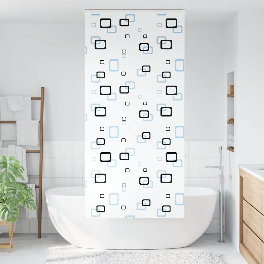 Vidaxl doucherolgordijn met cassette 90x240 cm stofbreedte 86 cm