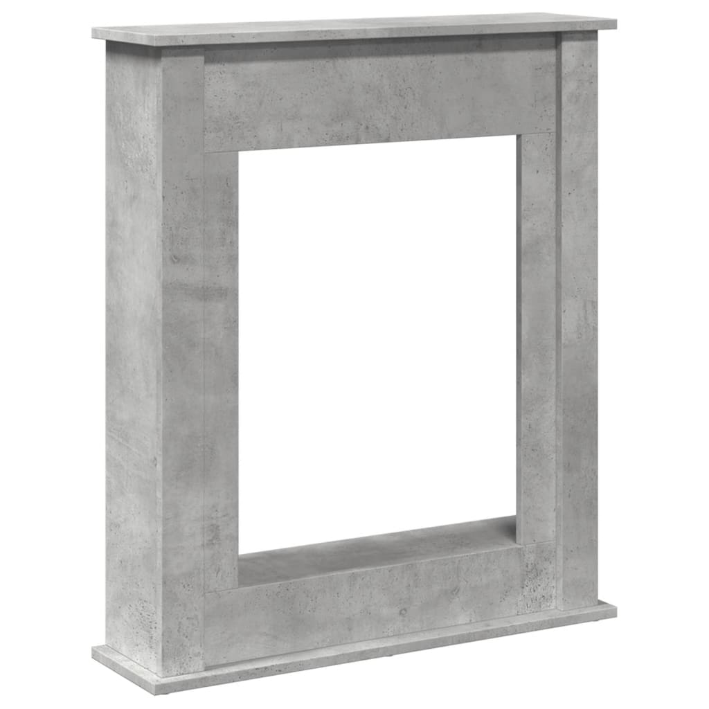 Vidaxl haardombouw 75x20x87,5 cm bewerkt hout betongrijs