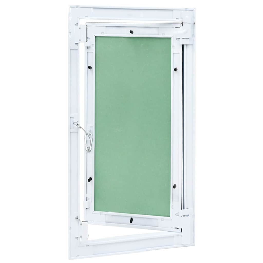 Vidaxl toegangs paneel groen en zilver 35 x 55 cm
