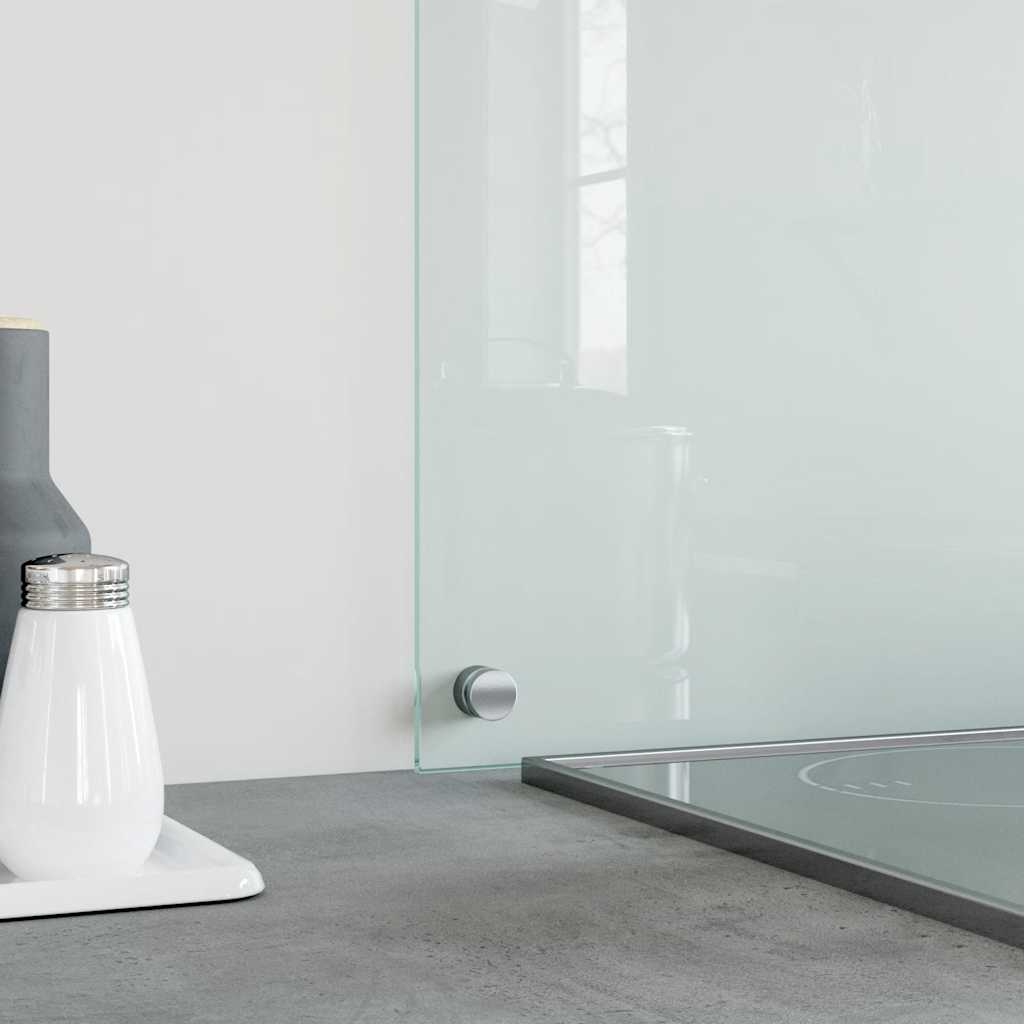 Vidaxl spatschermen keuken 2 st 70x60 cm gehard glas transparant