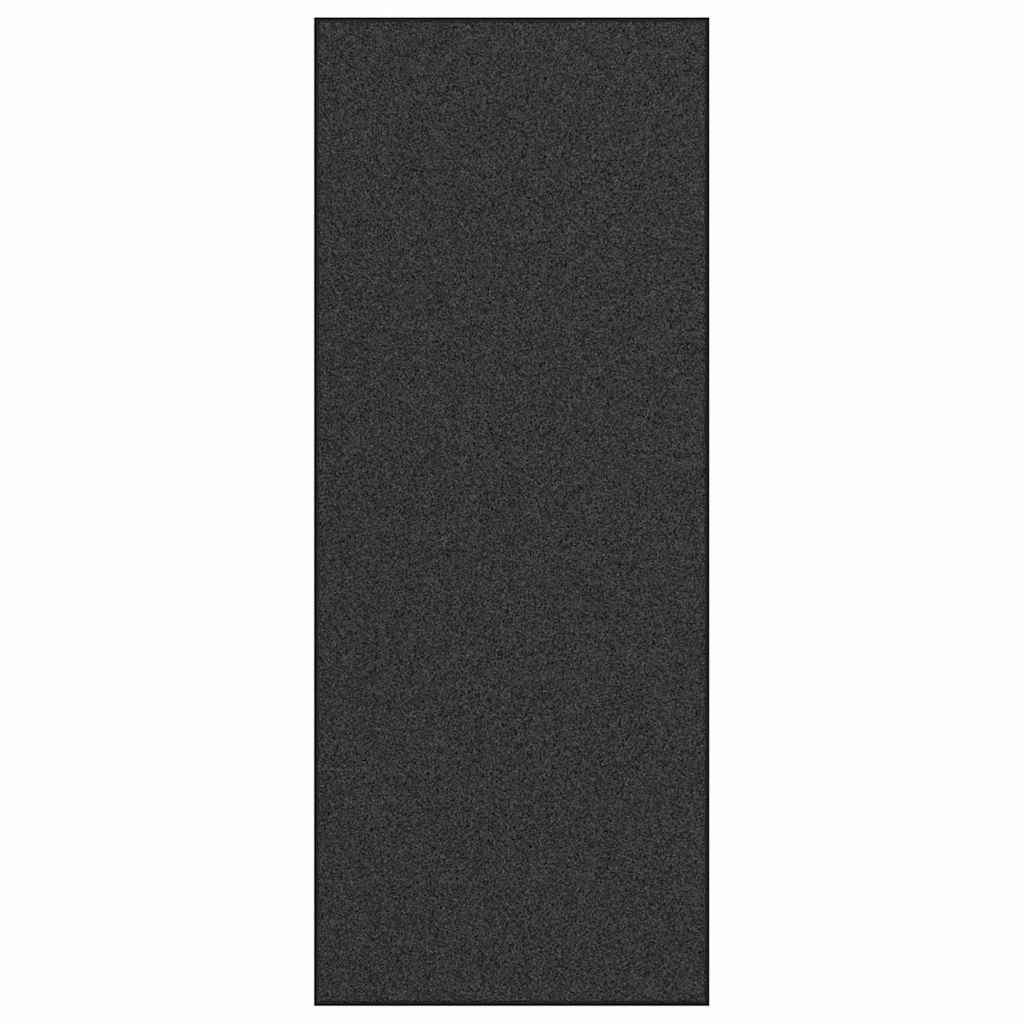 Vidaxl deurmat antraciet en zwart 120 x 300 cm polypropyleen en vinyl